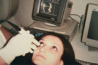 Ecobiometrie oculara