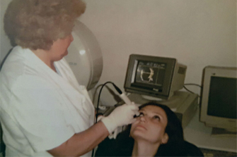 Ecobiometrie oculara