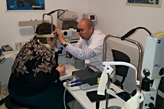 Laser fotocoagulator- Retinopatii, Tromboze VCR